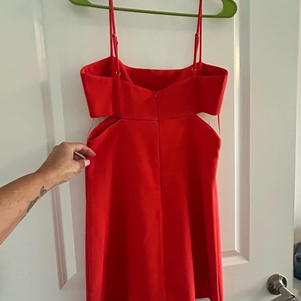 STEVE MADDEN • Burnt/ Blood Orange Dress • Medium • - Picture 4 of 8
